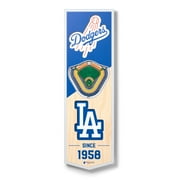 Dodgers 6'' x 19'' 3D StadiumView Banner